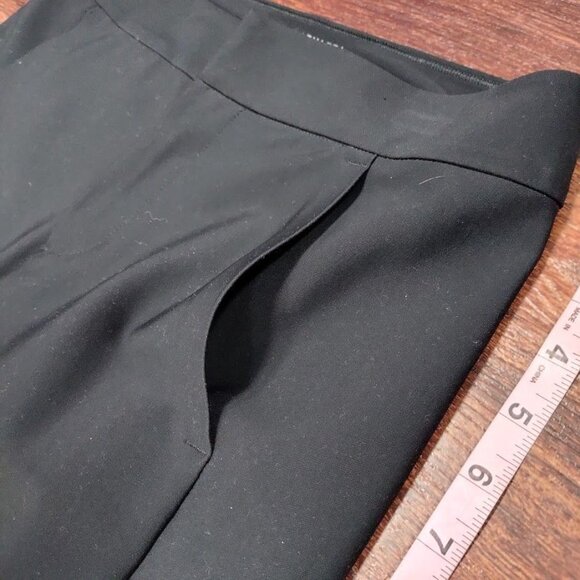 Athleta Stellar Trouser Size 2 Black Slim Fit Side Stash Pocket Euroluxe Fabric - Picture 9 of 15